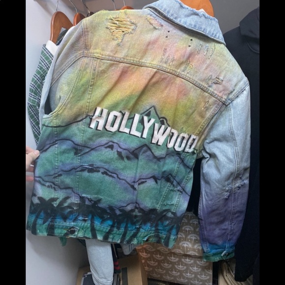 Amiri Hollywood Denim Jacket - Picture 3 of 8